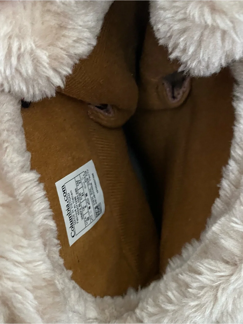 Columbia Womens Ice Maiden II Waterproof Snow Boots Elk Brown Size 10